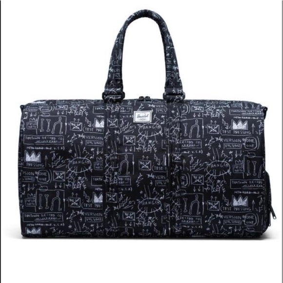 Herschel Novel Duffle Bag Basquiat Bear 